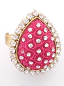 Kundan Finger Ring